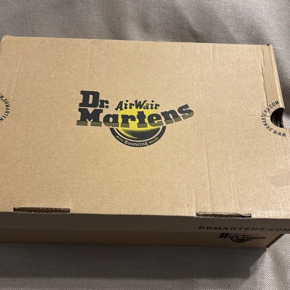 Dr Martens Addina Flower Buckle Leather Platform Shoes - Picture 11 of 14